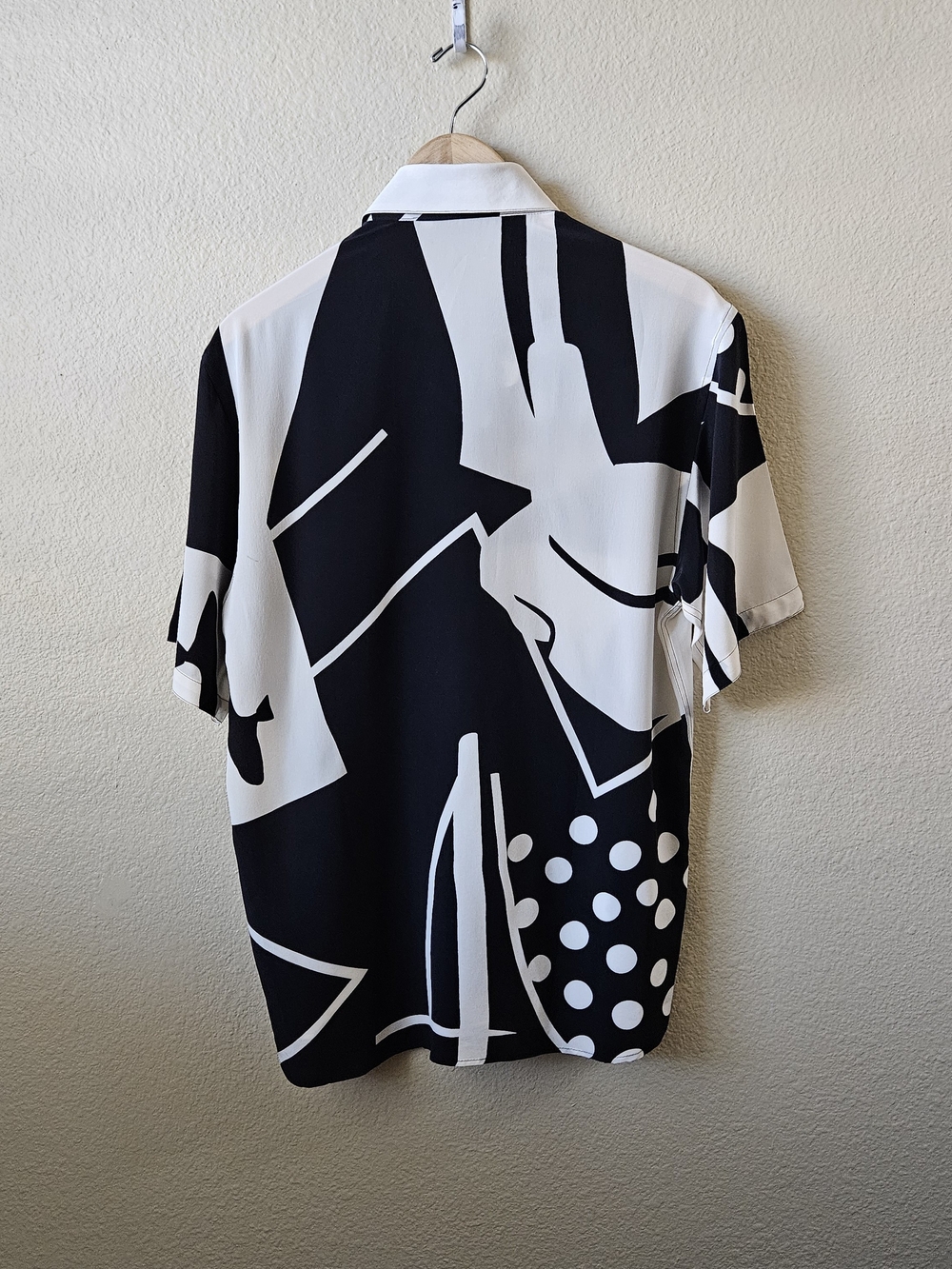 VINTAGE MISSORI ITALY 100% SILK, ABSTRACT SIZE SMALL - Picture 9 of 10